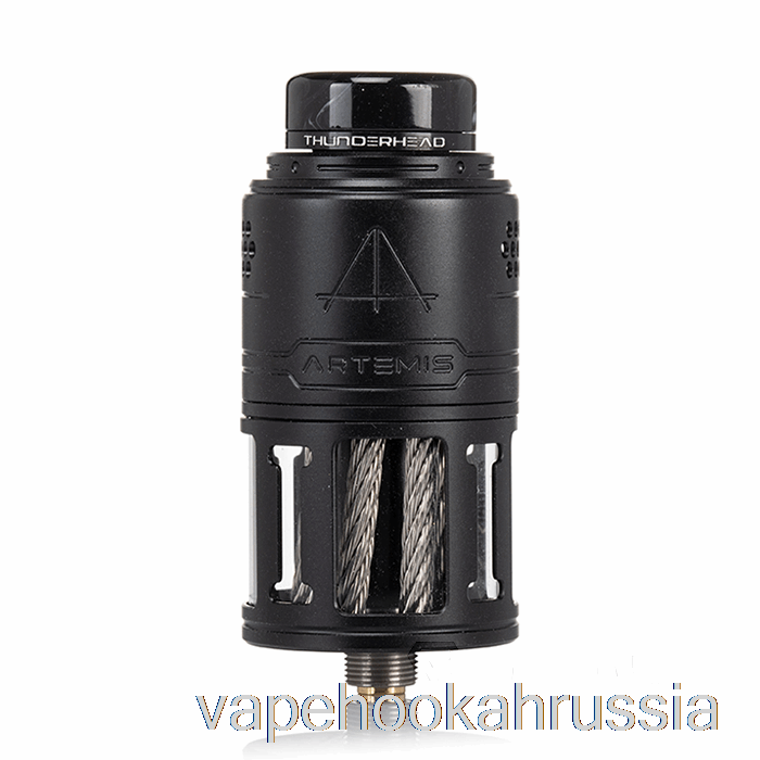 Vape Russia Thunderhead Creations Artemis V2 верхняя намотка 25 мм Rdta матовый черный